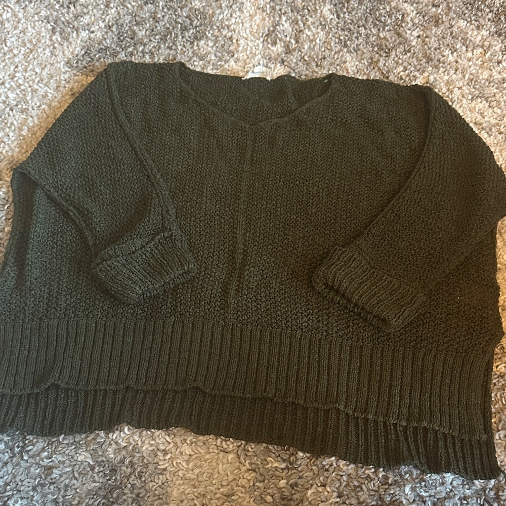 Women's Black Knit Sweater